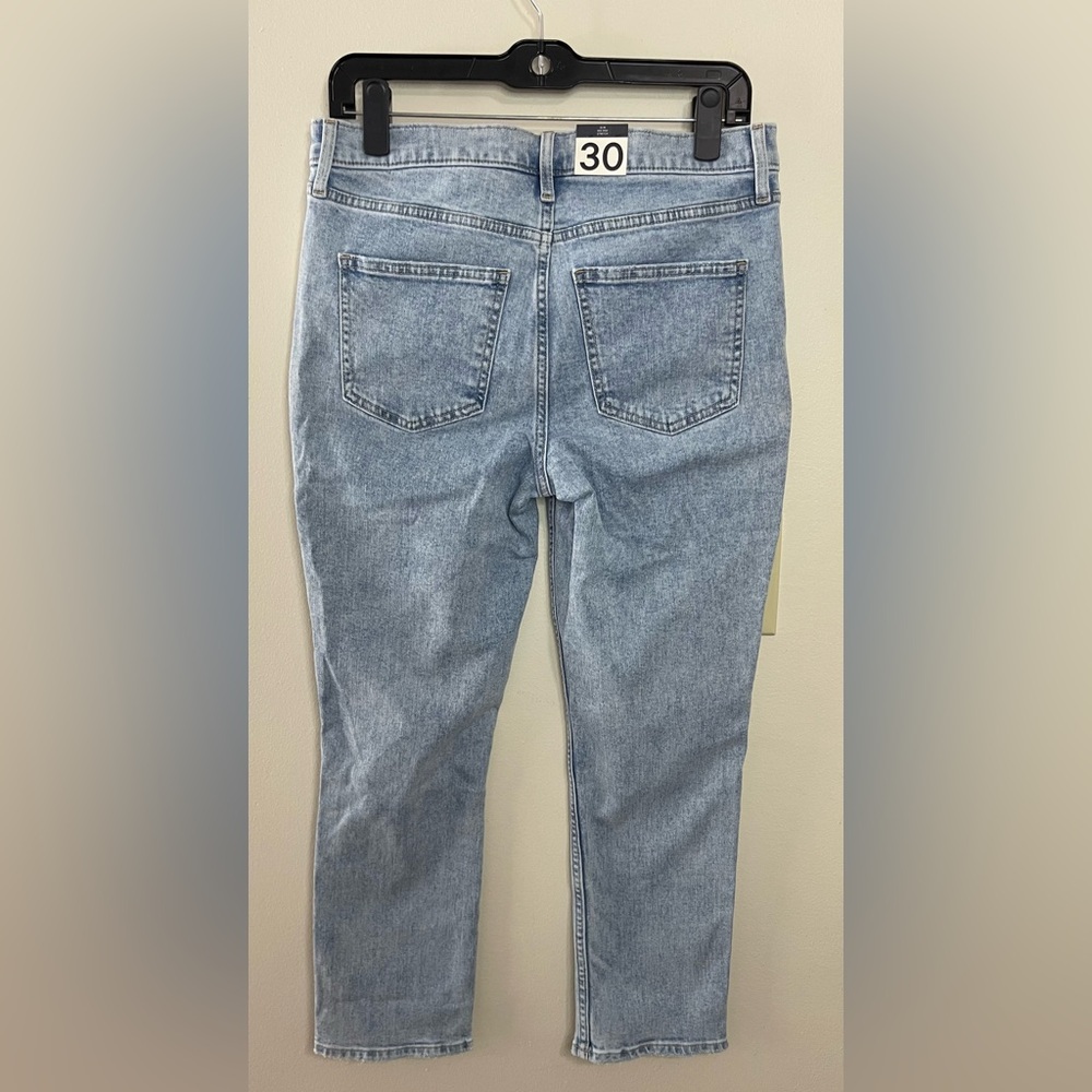 Gap Vintage Slim Mid Rise Slim Stretch Denim Distressed Jeans Pant Size 30. NWT - Picture 9 of 17